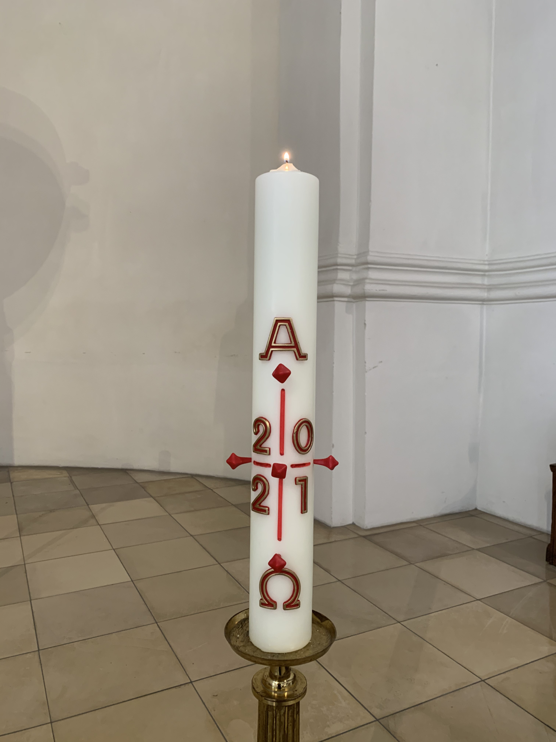 Osterkerze Paulanerkirche